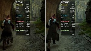 Intel ARC A310 vs RX 6400 - Test in 7 Games