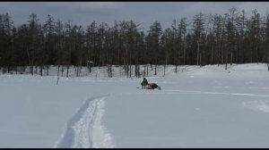 Мотобуксировщик бурлак проходимость по снегу