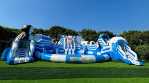 Аквапарк «Морское царство 3»  с фигурой пингвина, 21*20*6 м