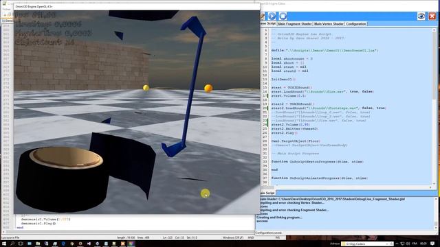 OrionX3D Engine Lua Script [Free Pascal 64bit] + Newton Dynamics 3.14