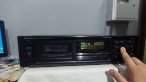 Onkyo TA-2820 tape deck.Касетна дека Onkyo.