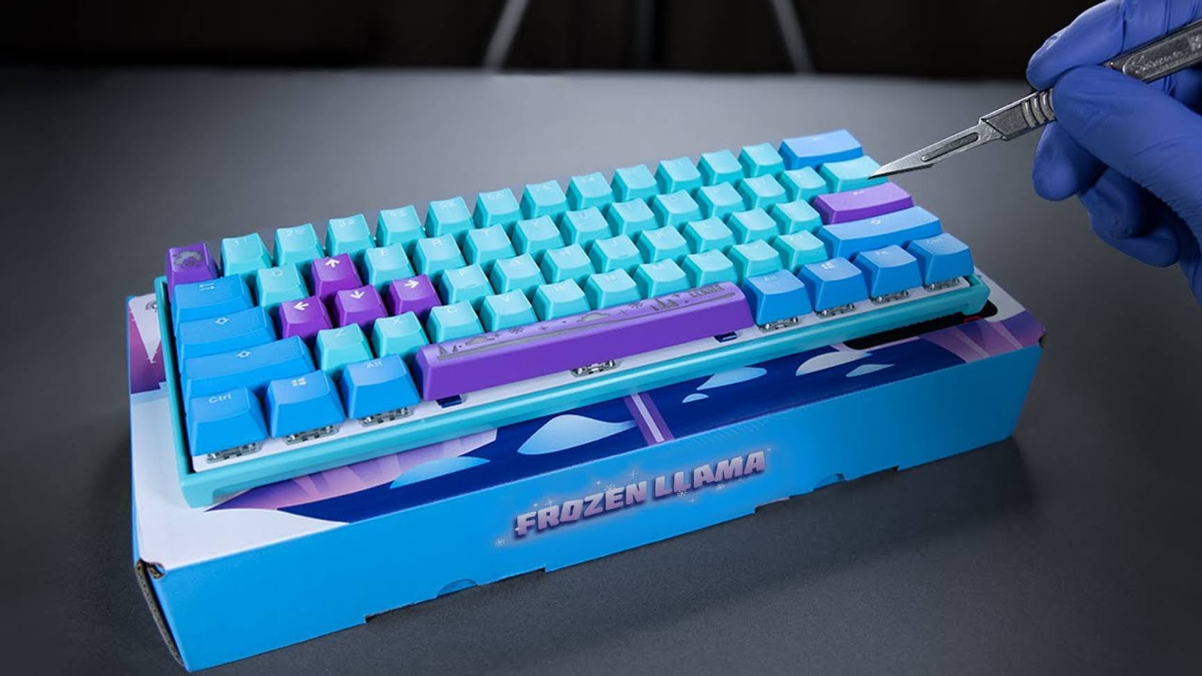 Распаковка мини-игры Ducky Mecha Frozen Llama Edition