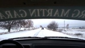 Зимний дрифт на переднем приводе ВАЗ 2109 и боевая классика