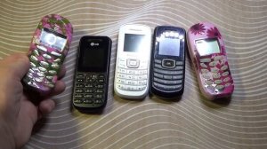 SAMSUNG GT-E1200M / SAMSUNG GT-E1080i / LG A100 / 2 SIEMENS A50 / Incoming Call Collection