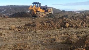 Перемещение грунта Бульдозером 2