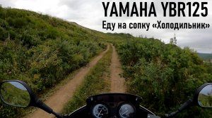 YAMAHA YBR125 Еду на сопку "Холодильник", собаки, плохая дорога, г. Владивосток, лето 2022 г.