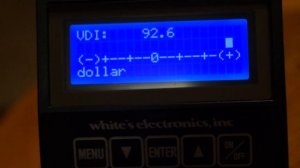 Whites Eagle Spectrum with New Blue Display.