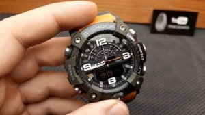 GShock Mudmaster GG-B100 - Setting time and date tutorial