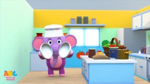 Я люблю Овощи Детская песня | Песенка про овощи | Канал для малышей | ABC Russian