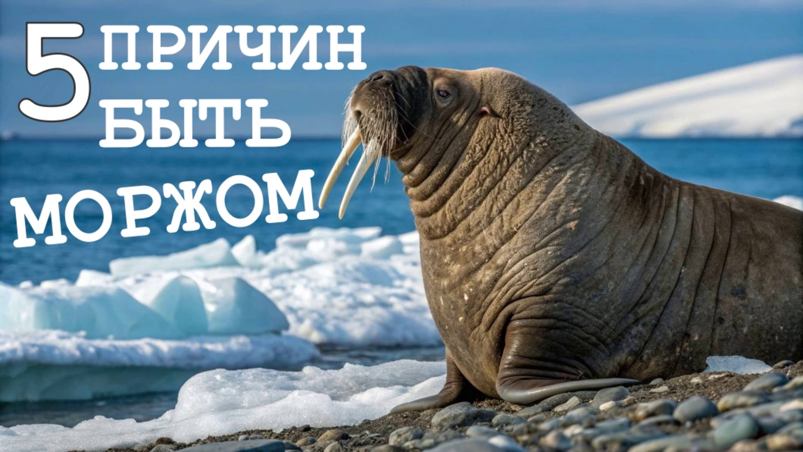 5 ПРИЧИН БЫТЬ МОРЖОМ