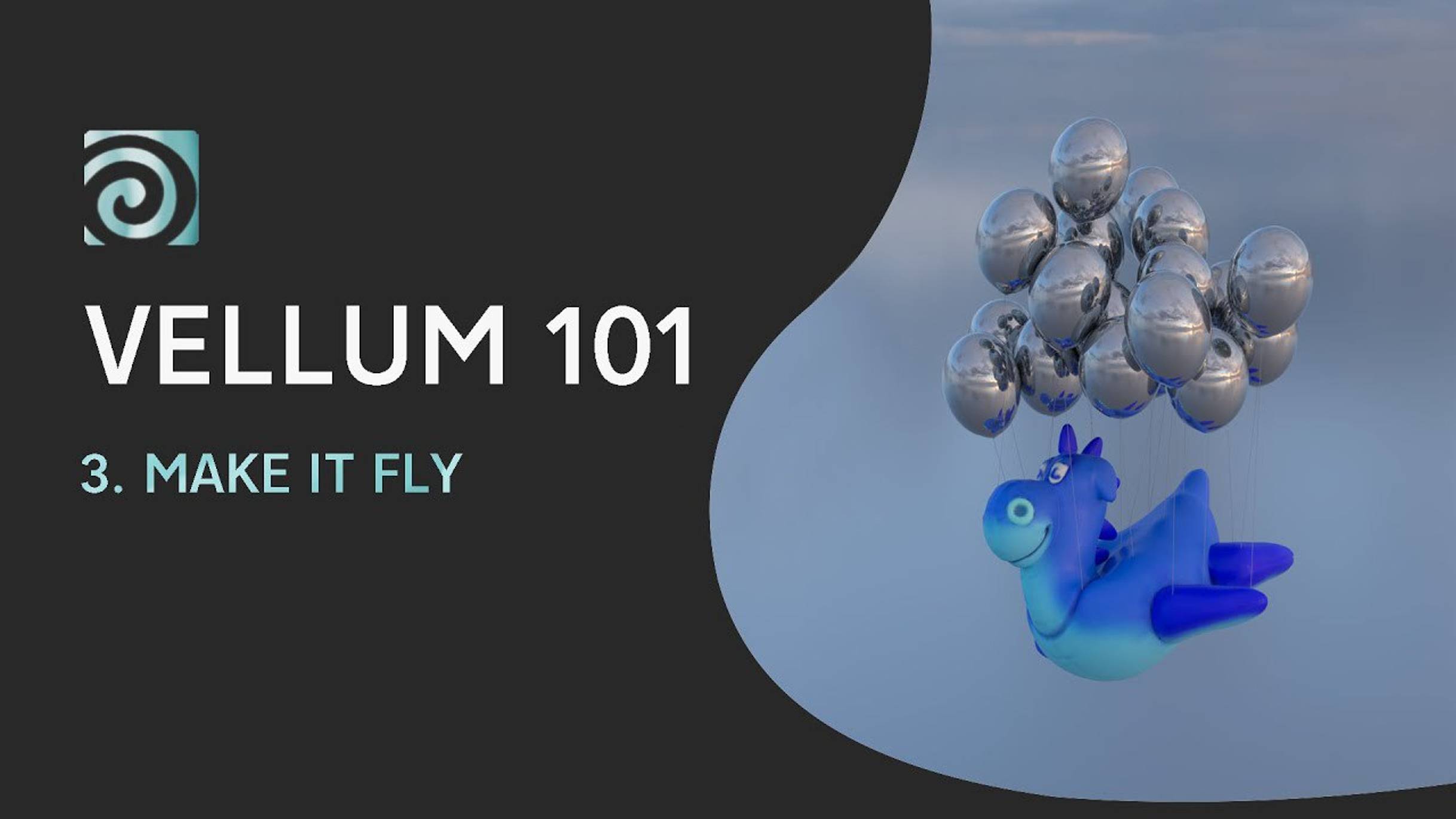 Vellum 3 - Create Flying Balloons in Houdini