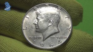 50 центов 1964 год.США.  Кеннеди .Денвер (D).#844