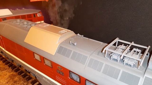 PIKO BR-132 and TTH with ESU XL V4.0 Decoder, G scale Project.