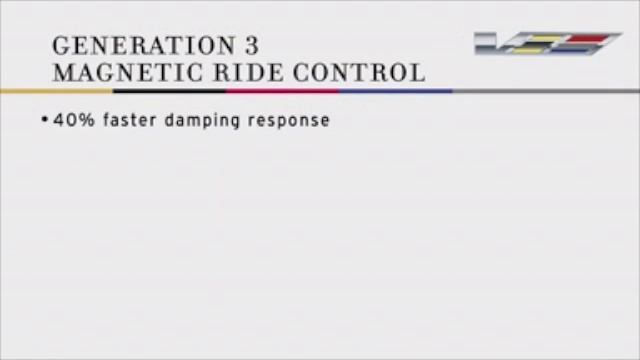 VSeries Magnetic Ride Control