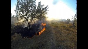 Пожар на Занасыпьском шляху в Кременчуге