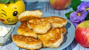 Оладьи с Яблоками ☆ Pancakes with Apples 🥞🍏