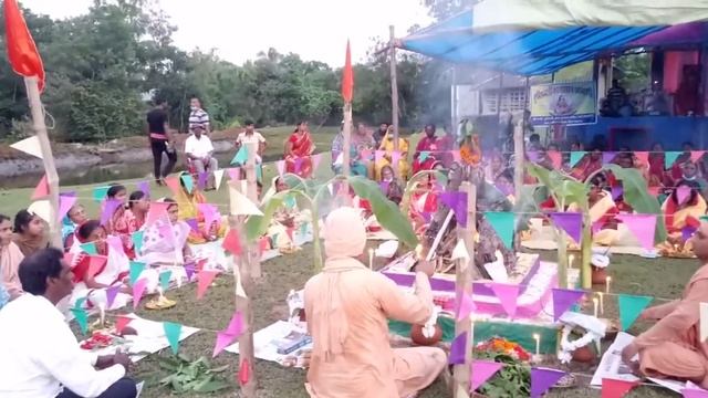 Kumirmari Hindu Milan Mandir's Baidik Santi Joggo Part-3 смотреть онлайн