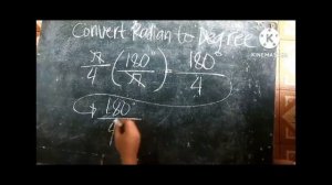 convert radian to degree