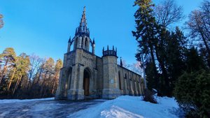 Шуваловский парк в Санкт-Петербурге.