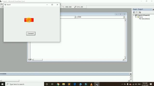 Change label properties via code in vb6 | VB 6.0 lecture 4 | label in vb6 | by ahmad raza