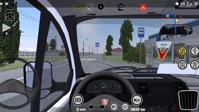 Proton_Bus Simulator Газель 3221 мчит по карте понаех сити смотреть онлайн