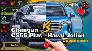 Сравнение автомобилей 2021 Haval Jolion VS 2021 Changan CS55 Plus_360P