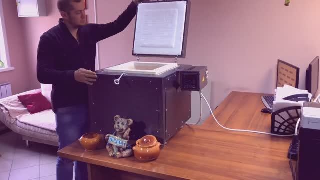 Печь муфельная вертикальной загрузки ПМВЗ-2700п от компании Bossert смотреть онлайн