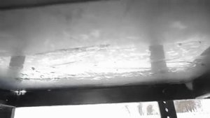 Самодельный мотобуксировщик на деревянных склизах