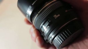 Canon EF 28mm f/1.8 & Marumi DHG Super Lens Protect 58mm