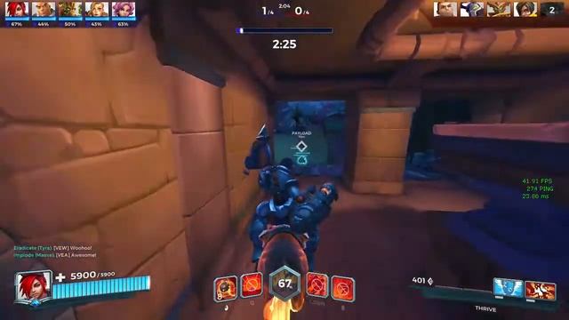Paladins OB51 PTS - New Frontline champion ASH gameplay