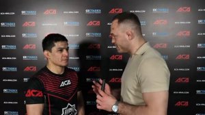 Азам Гафуров - Интервью после боя |АСА 138