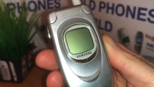 Samsung A800 & T100 startup and shutdown - by Old Phones World