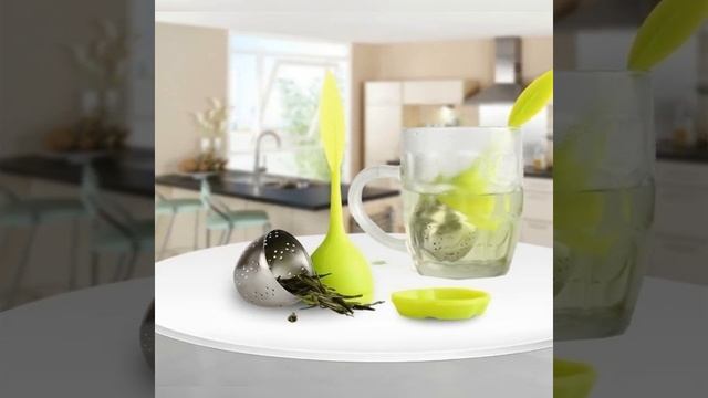 Silicone Stainless Steel Leaf Tea Strainer Teaspoon Infuser