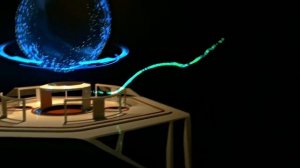 Дополненная реальность / макет+ голограмма /Голокуб