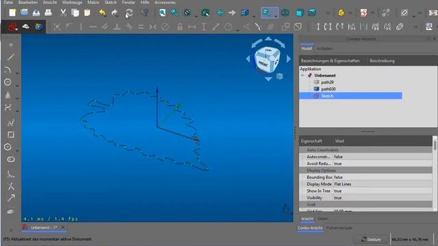 Clip 38: Defekt in Inkscape Skizze nachträglich lokalisieren und beheben (FreeCAD 0.19) смотреть онлайн