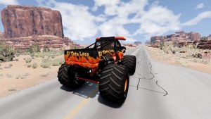 Monster Jam INSANE Racing, Freestyle and High Speed Jumps #41 | BeamNG Drive | Grave Digger