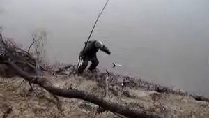 Рыбалка на Москва-реке.