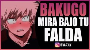 Bakugou mira 😳 | Roleplay Español | ASMR Bakugou