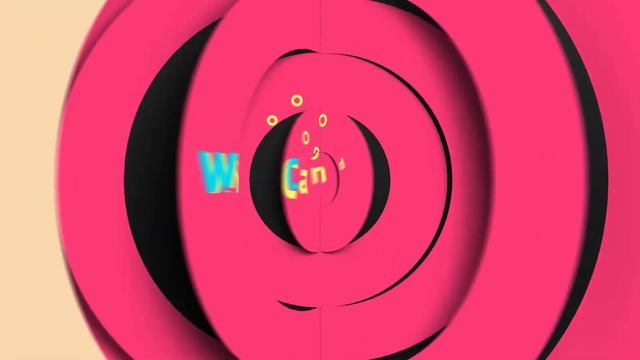 Текст с эффектом Карамельные круги смотреть онлайн