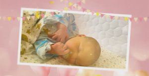 Семейное слайдшоу на память к годовщине дочке. (Поздравительный Шаблон с Энвато Элементс)