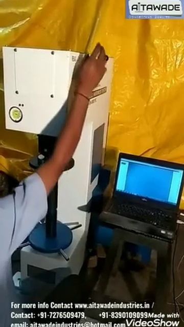Computerized Brinell Hardness Tester смотреть онлайн
