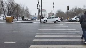 Нелепая авария на Варшавском шоссе