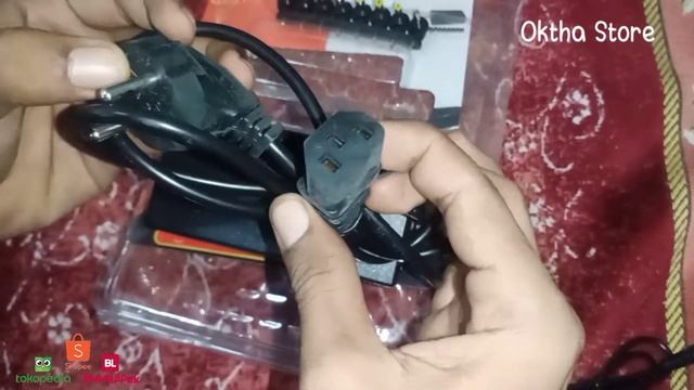 adaptor universal laptop 96watt ac dc / charger notebook 96 watt