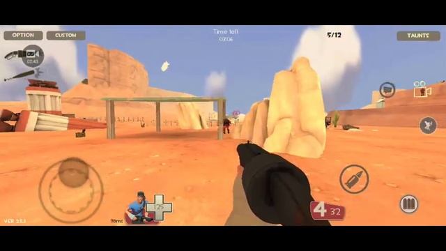 Team Fortress 2 mobile Playing as BLUE Scout on Survival смотреть онлайн
