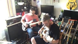 Iron Maiden Wasted Years guitar cover