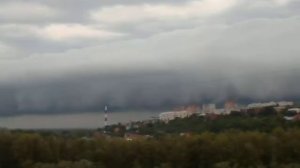 Рулонное облако - Редкое явление в природе!