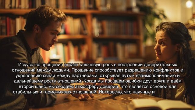 Искусство оправдания и прощения в отношениях