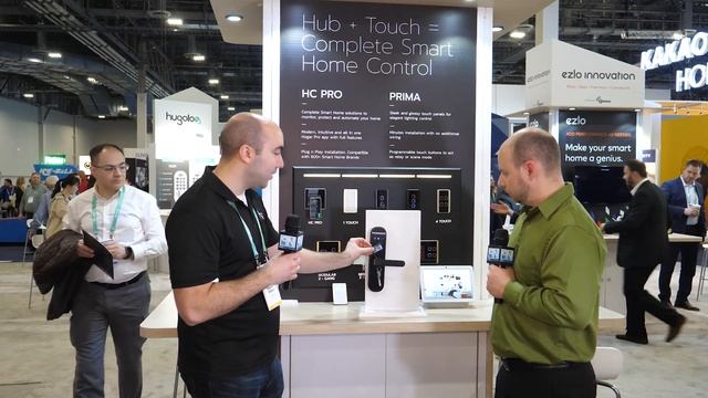 Hogar Controls - Z-Wave/Zigbee Smart Switches & a new Smart Lock - Interview @CES 2020 - Poc Networ