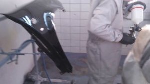 Apliciranje Glasurit HS bezbojni lak Multi clear 923-335 i 923-115