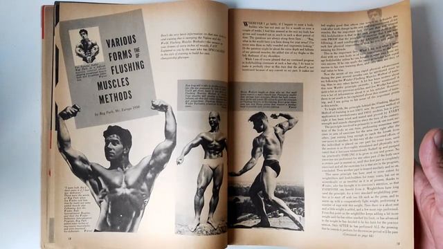 BRONZE ERA ART OF MUSCLE CONTROL FOR ADDED DEFINITION! REG PARKS ROUTINES! YOUR PHYSIQUE DEC 1950! смотреть онлайн